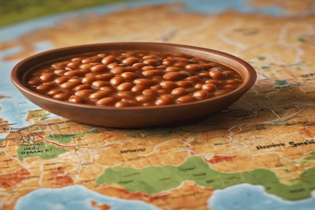 Countries that export canned beans