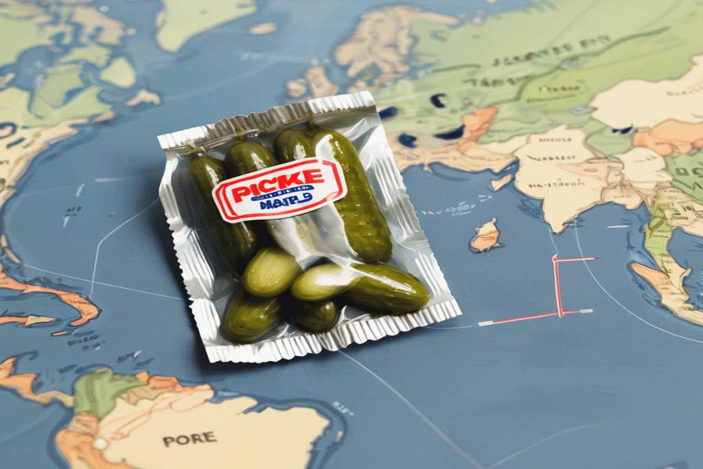 Exploring the Dynamics of Export and Import in the Canned Pickled Cucumber Industry